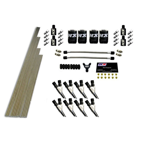 8-Cyl STD Nozzle Intake Plumbing Kit (Incl. All Necessary Hardware)