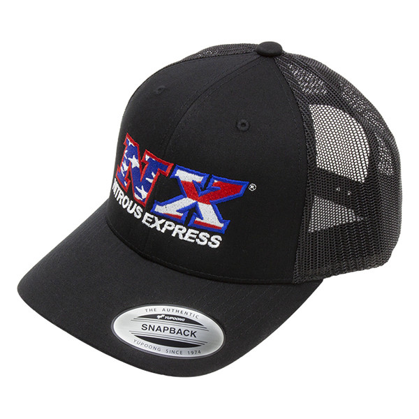 NX Flag Hat (Black Vented)