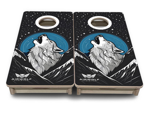 Mini Cornhole Boards WOLF