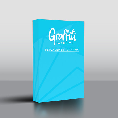 5' Graffiti Backlit Display - Replacement Graphic