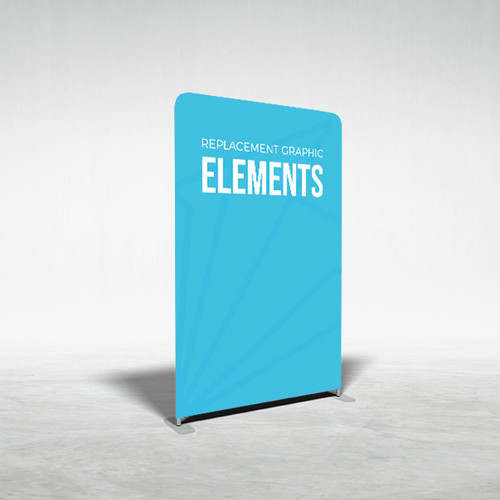 5' (56" x 87") Elements Display - Replacement Graphic