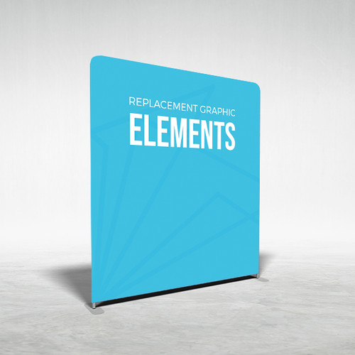 8' (87" x 96") Elements Display - Replacement Graphic