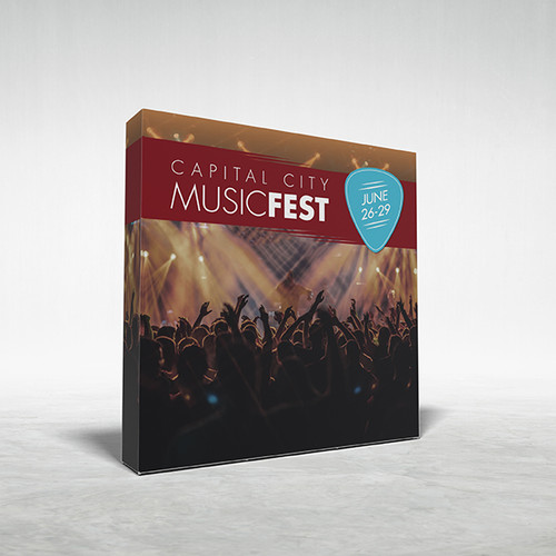 8ft Graffiti Trade Show Display - Main