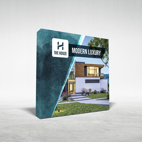 8ft Graffiti Backlit Trade Show Display - Main