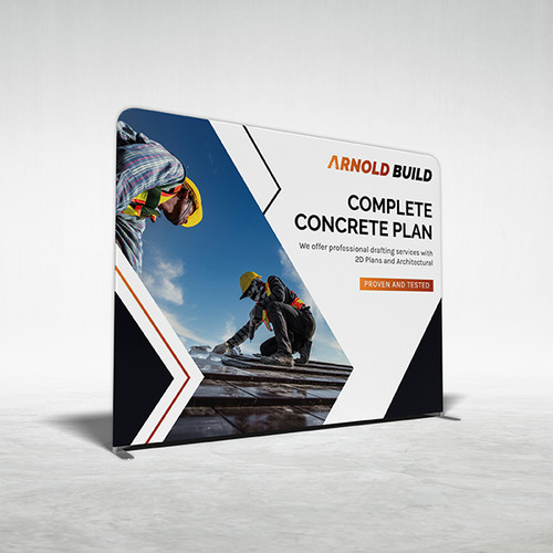 10ft Helium by Ensemble Tension Fabric Trade Show Display - Main