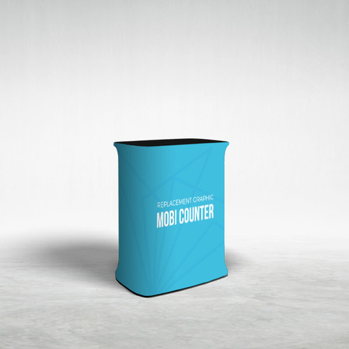 Mobi Rectangular Collapsible Counter - Replacement Graphic