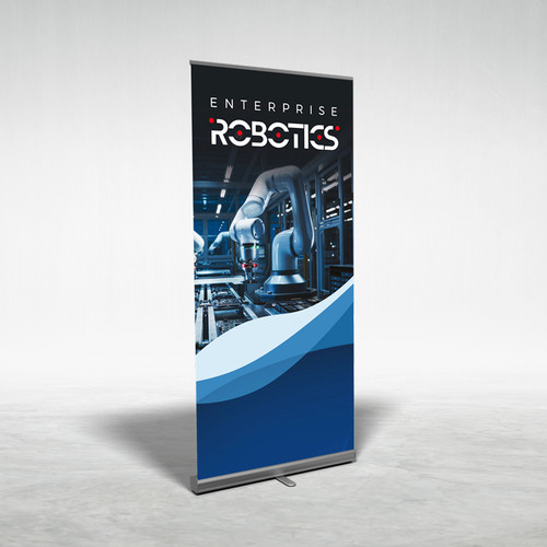 Reveal 39" Retractable Banner Stand