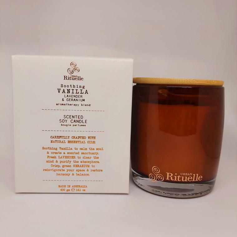 Urban Rituelle Vanilla Soy Candle