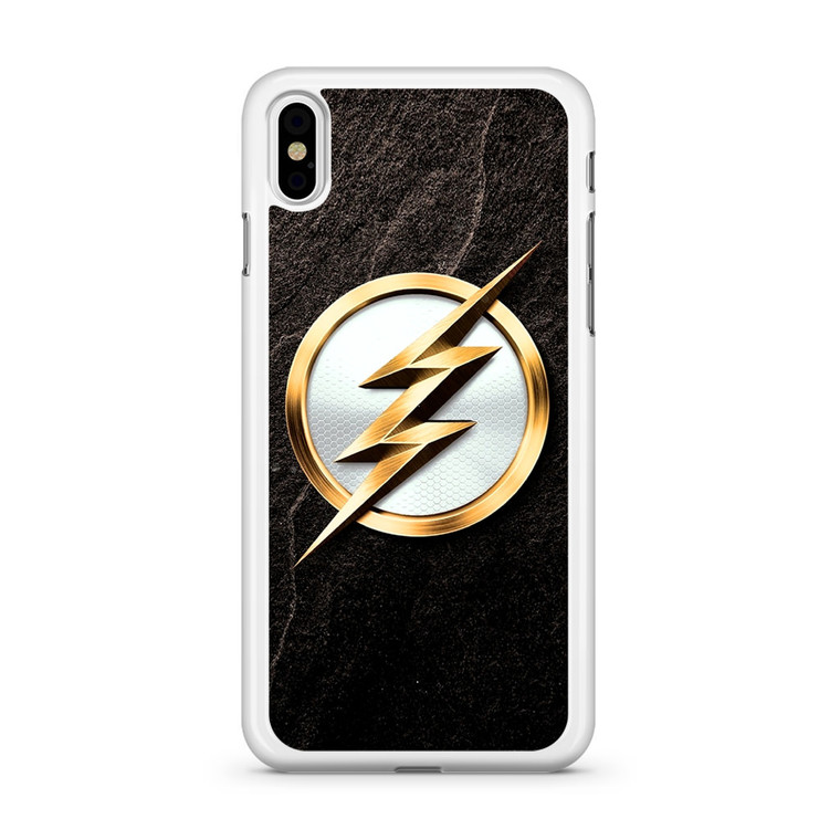 The Flash Gold Logo iPhone XS Max Case