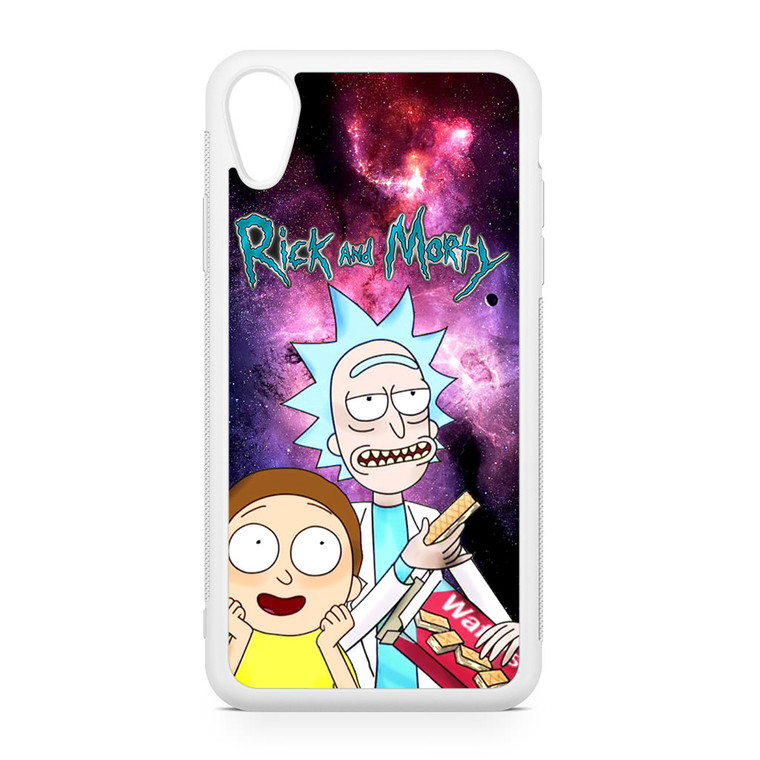 Rick and Morty Nebula Space iPhone XR Case
