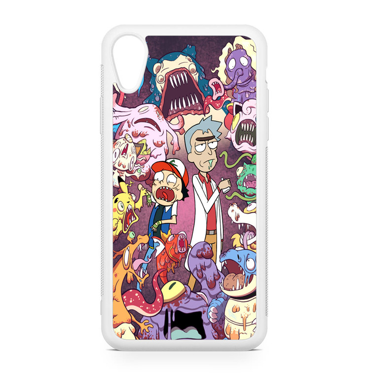 Rick And Morty Pokemon1 iPhone XR Case