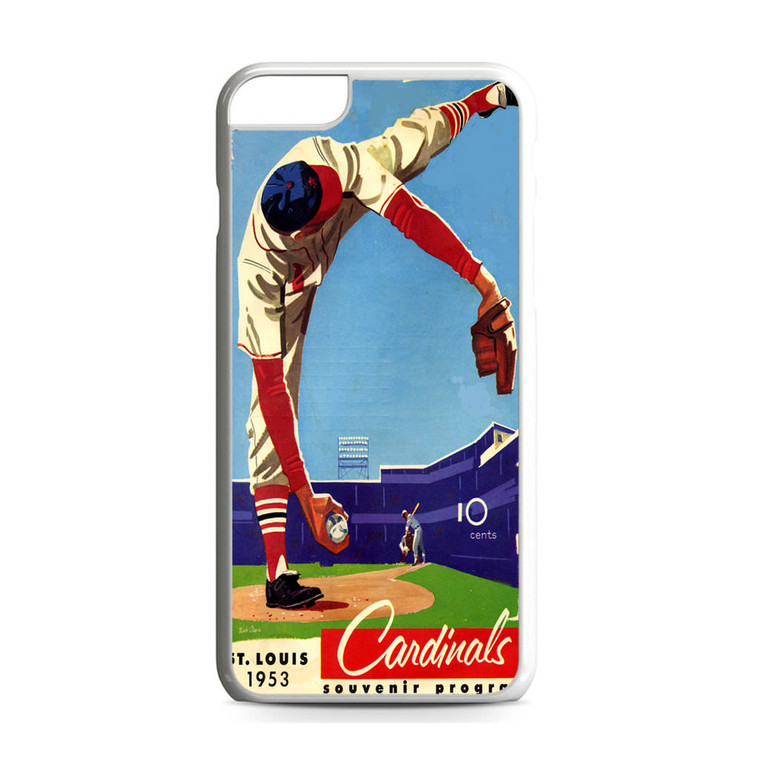 Vintage St Lous Cardinals Scorecard iPhone 6 Plus/6S Plus Case