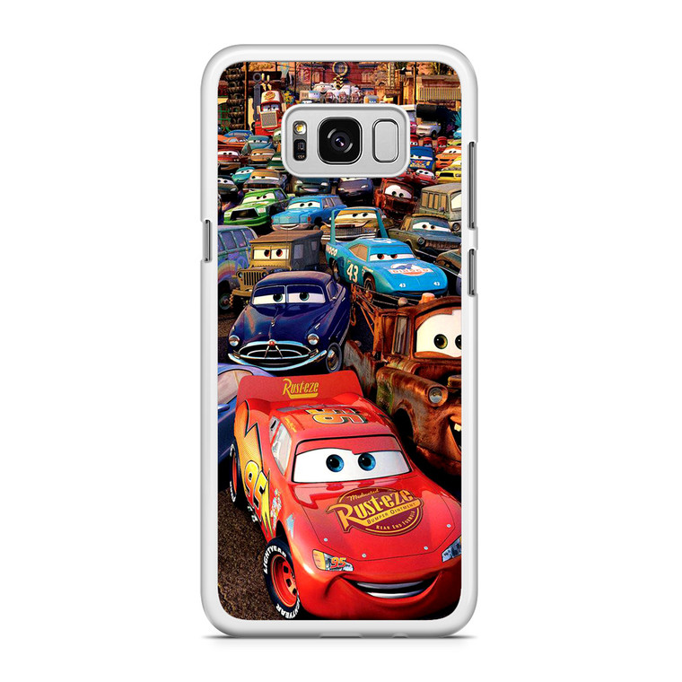 Lightning McQueen Disney Cars Samsung Galaxy S8 Case