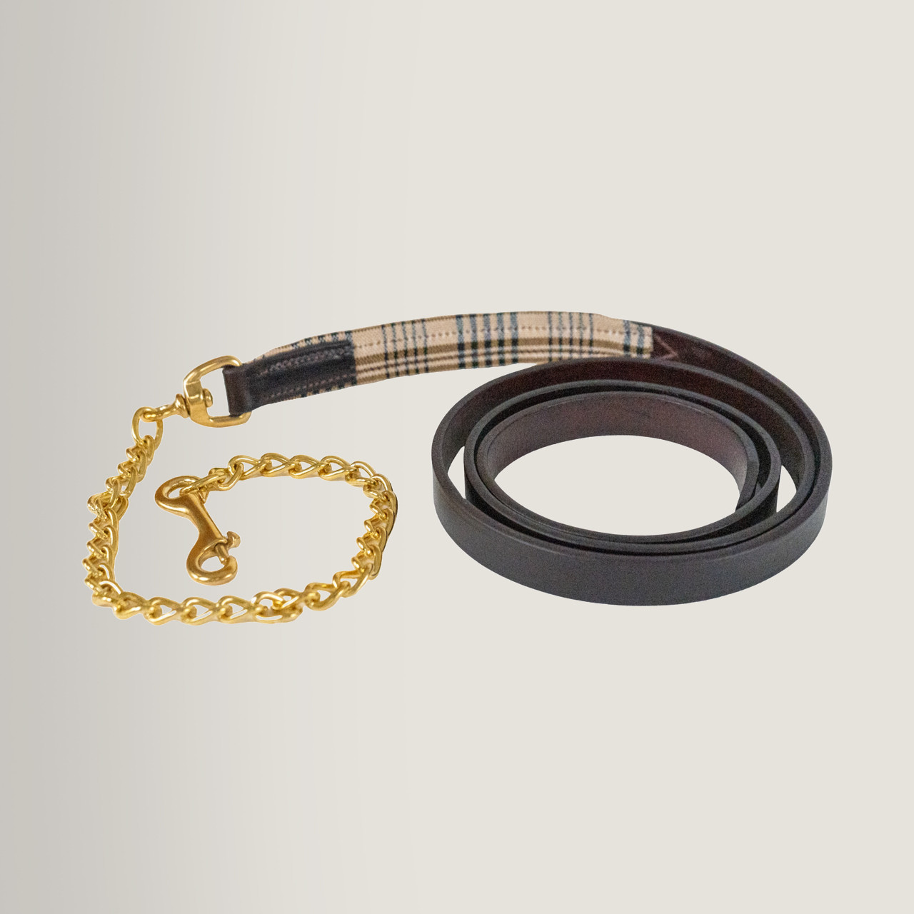 5/A Baker® Leather Padded Lead