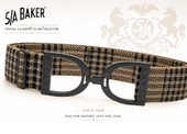 5/A® Baker x Ellany™ Elastic Belt 1.5" with Black Stirrup