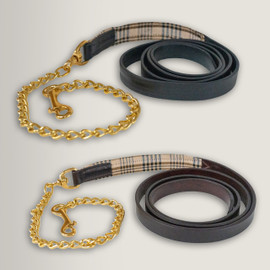 5/A Baker® Leather Padded Lead