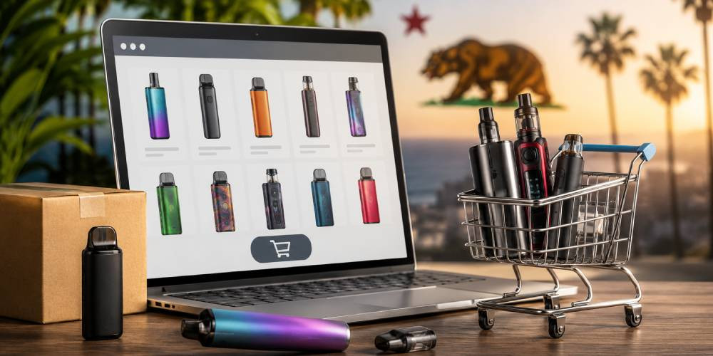Can You Buy Vapes Online In California? (Legal Options and Store Selections)