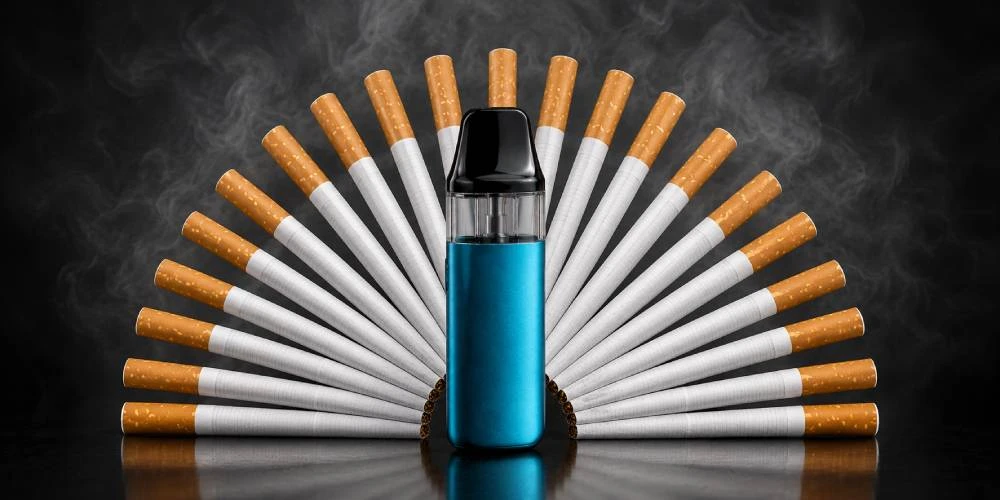 How Many Cigarettes Are In A Vape? Equivalence And Health Impact