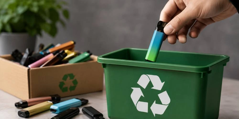 How To Dispose of Disposable Vapes: Recycling And What To Do With Old Vapes