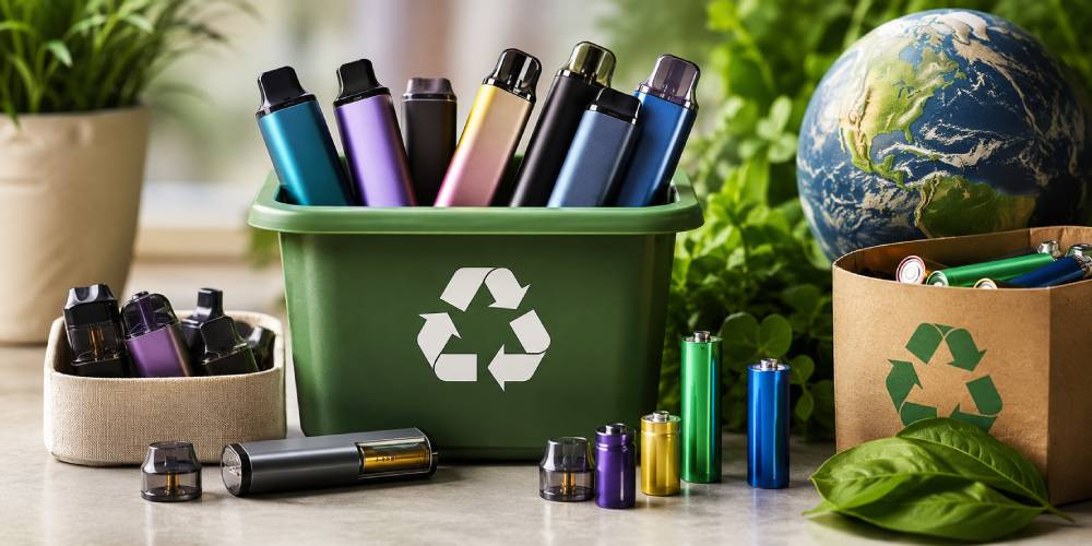 How to Recycle Disposable Vapes Safely in 2025: EPA-Approved Battery & Pod Disposal Guide