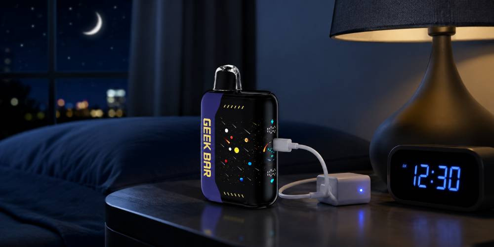 Is It Safe to Leave the Geek Bar Hookah X 25K Charging Overnight?