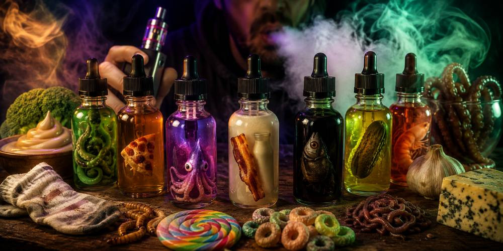 Weird Vape Flavors: Exploring The Oddest & Cursed E-Liquids On The Market