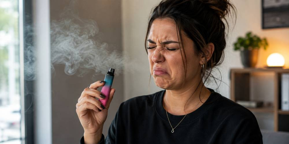Why Does My Vape Taste Burnt? Common Fixes, Prevention & Health Risks