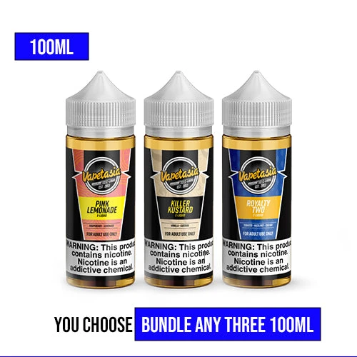 vape juice 100ml Vapetasia Pick 3 (300ml Bundle) ⋆ $39.75 Watermelon Bubble Gum vape Choose Flavor:Tropical Dew Drop Winter Mint — Lost