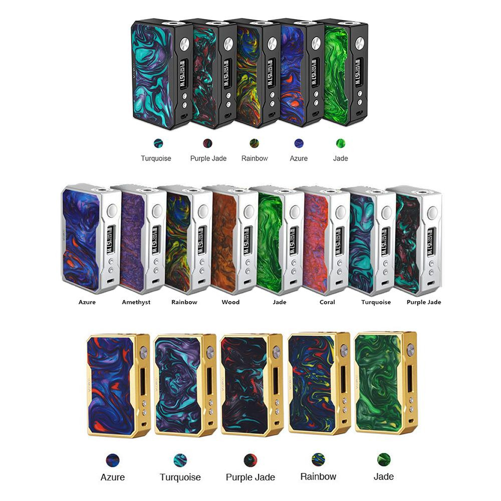 voopoo drag resin edition Mod 157W ⋆ Vape Mods ⋆ $39.99 TFT colour screen Color:Ash Marble Innokin Go S Vape