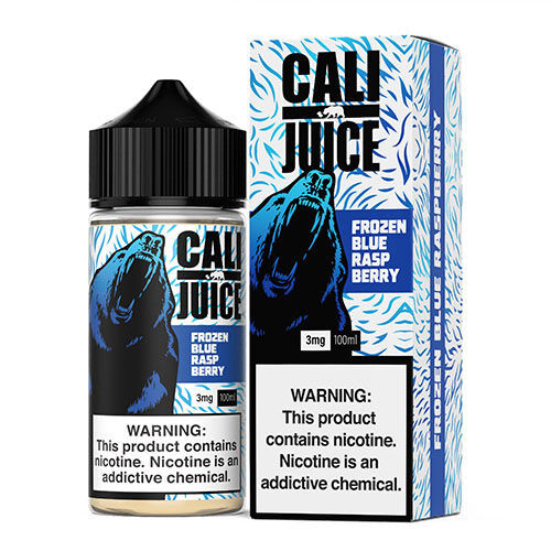 california legal vape juice Frozen Blue Raspberry by Cali 100ML ⋆ $15.99 ⋆ 100% Authentic Strawberry Rolls Salt Nicotine Spinach Flavor:Classic ice