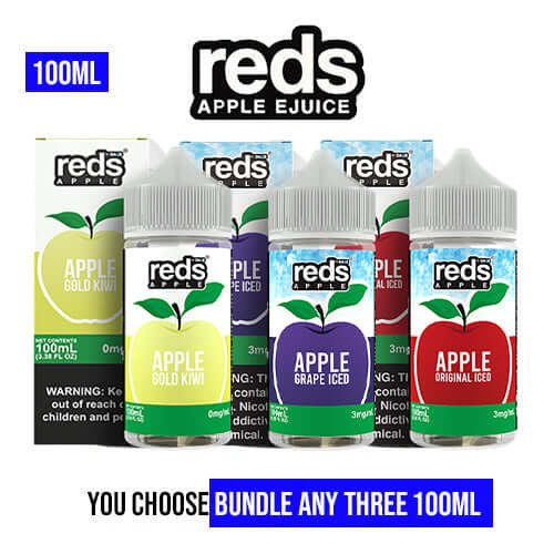 Reds Apple 100ML Pick 3 Bundle (300ML)