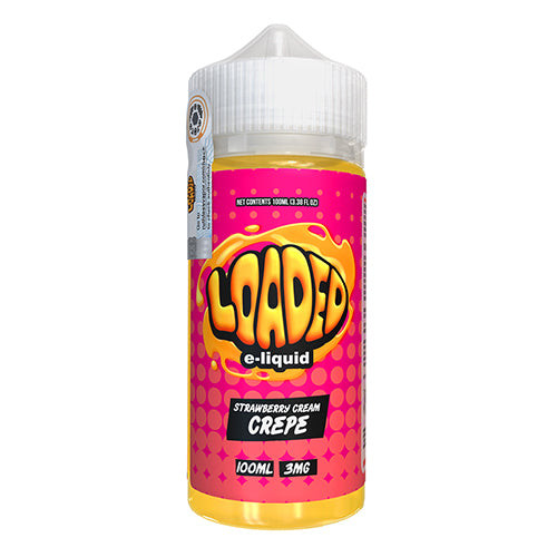 Strawberry Cream Crepe by Loaded E-Liquid 100ml