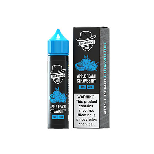 Apple Peach Strawberry by Mad Hatter Juice 60ml
