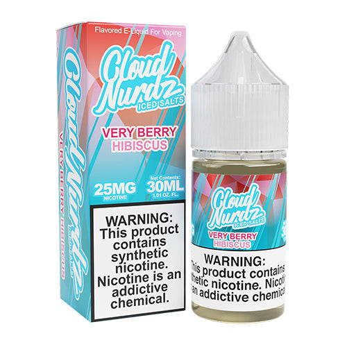 Very Berry Hibiscus Iced by Cloud Nurdz Salt 30ml