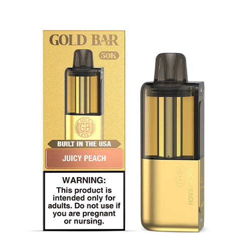Gold Bar Max 50K Disposable Pod