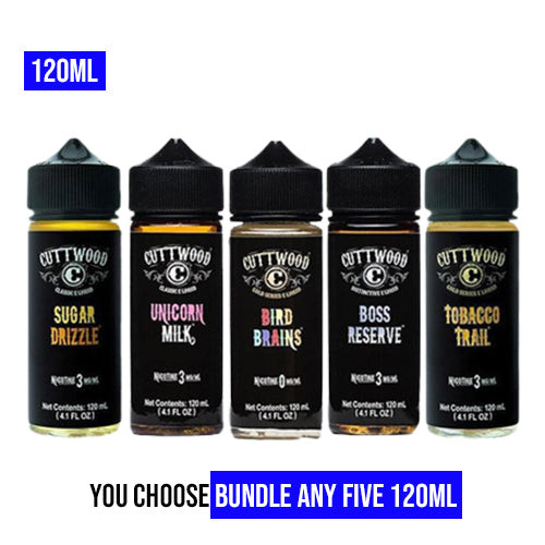 Cuttwood 120ML Pick 5 Bundle