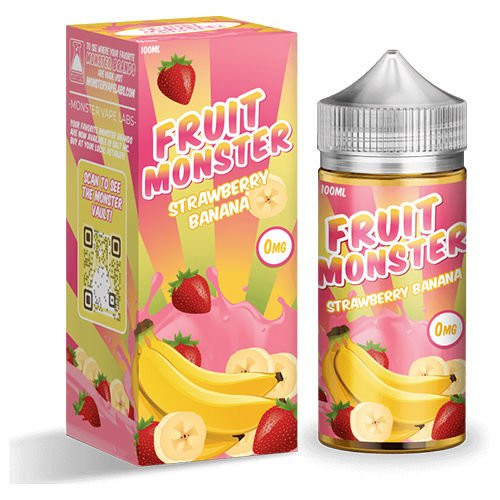 Fruit Monster Strawberry Banana by Jam Monster 100ml