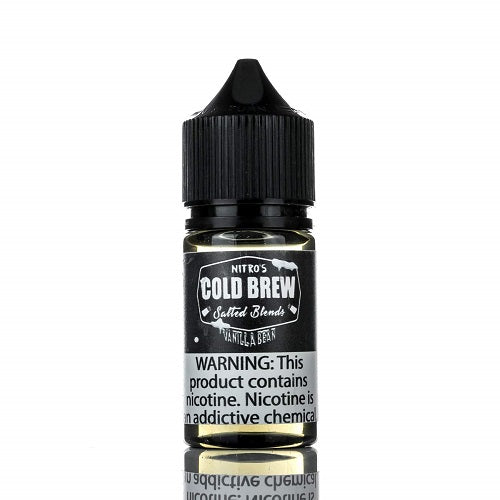 nitro's cold brew vape juice Vanilla Bean by Nitros Salted Blends 30ml ⋆ $10.75 Colour:Iron Grey Orange Fantasie LOON Air Flavour Beast