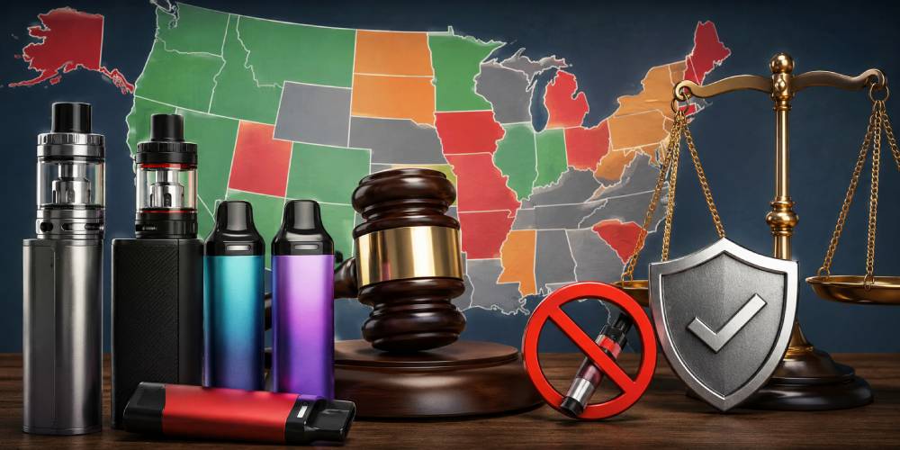what states can you buy vapes State Vape Laws in 2025: What's Allowed, What's Banned, and Where Order The History and Evolution Lost THC Disposable Vapes Flavor:Guava Ice