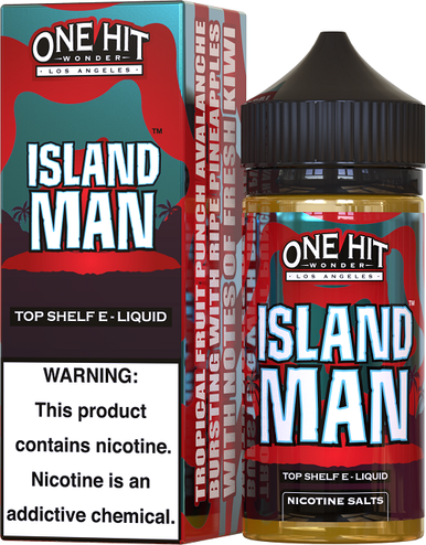 island man iced vape juice by One Hit Wonder E-liquid 100ml ⋆ $12.75 Choose Flavor:Iced Cola RDTL Coil ace bar vape ACE