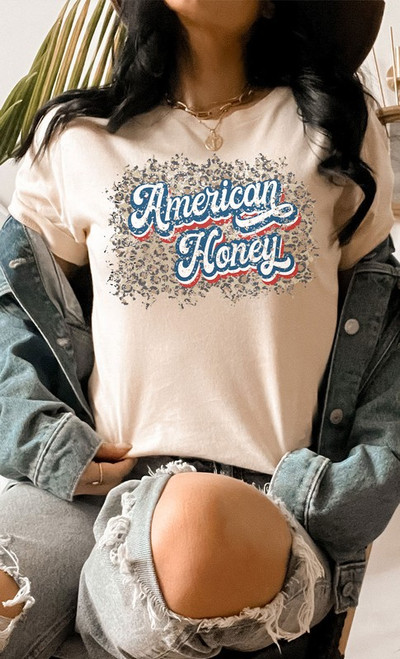 American Honey Cream Tee