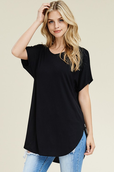 Black Oversize Tunic