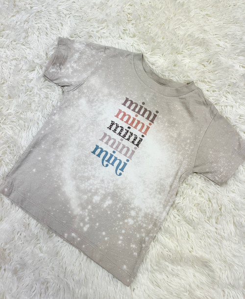 High Five Mini Tan Bleached Girls' Tee