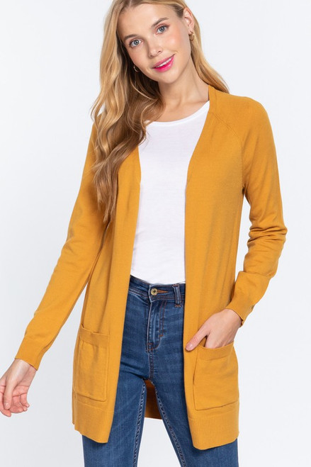 Mustard Cardigan