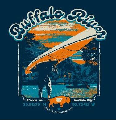 Arkie Apparel Buffalo River Tee