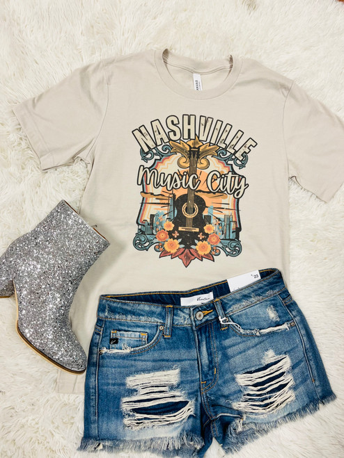 Nashville Music City Tee