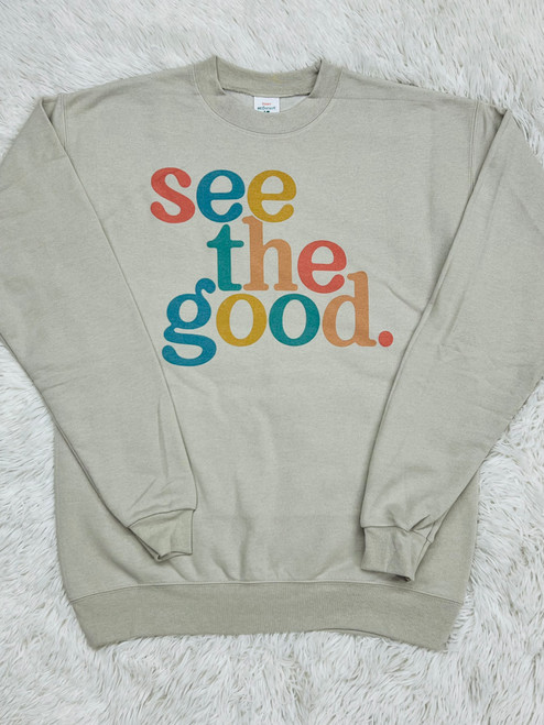 See the Good Tan Sweatshirt