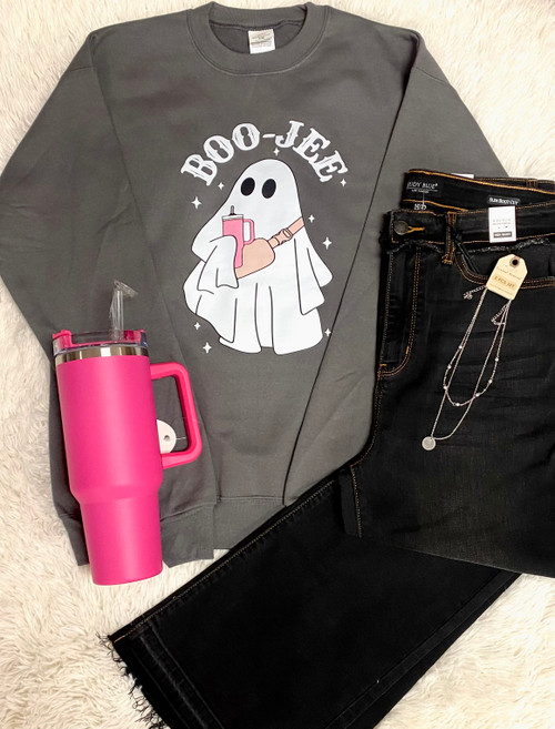 Boo-Jee Slate Grey Sweatshirt