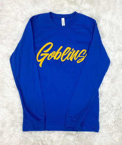 Goblins Script Long-sleeve Tee