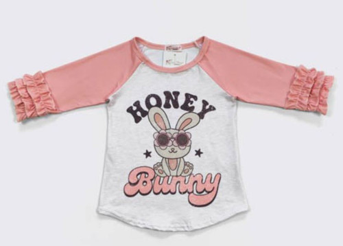 Girls' Honey Bunny Raglan Tee